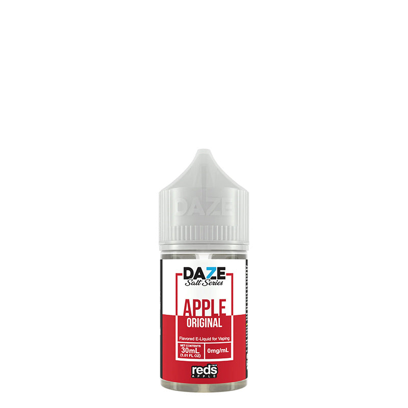 A bottle of Apple REDS Salt by 7 DAZE 30ml - Vaper Corner