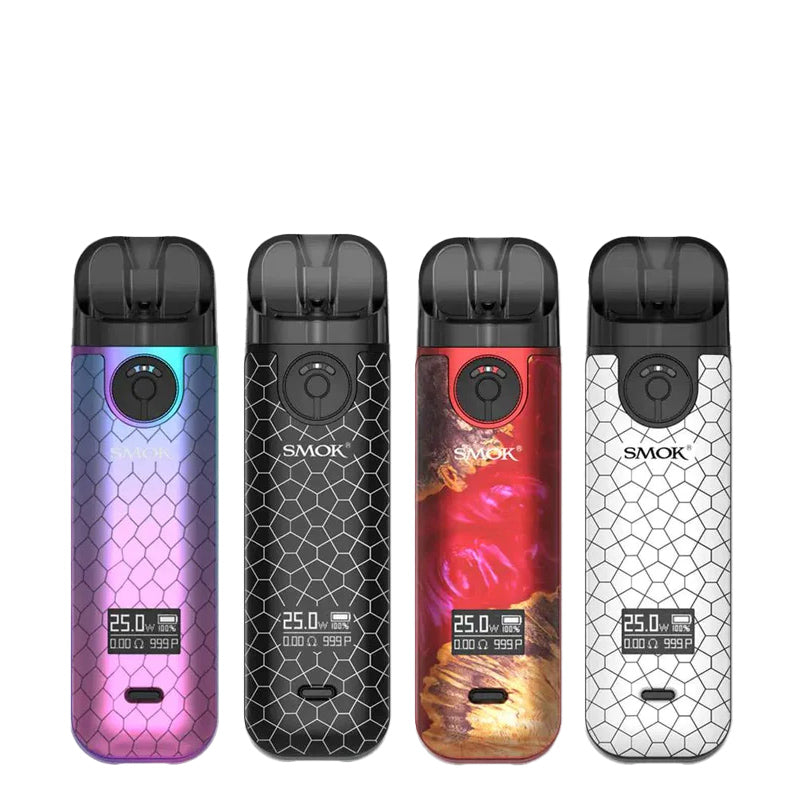 Four SMOK Novo 4 Kits with OLED Display - Vaper Corner