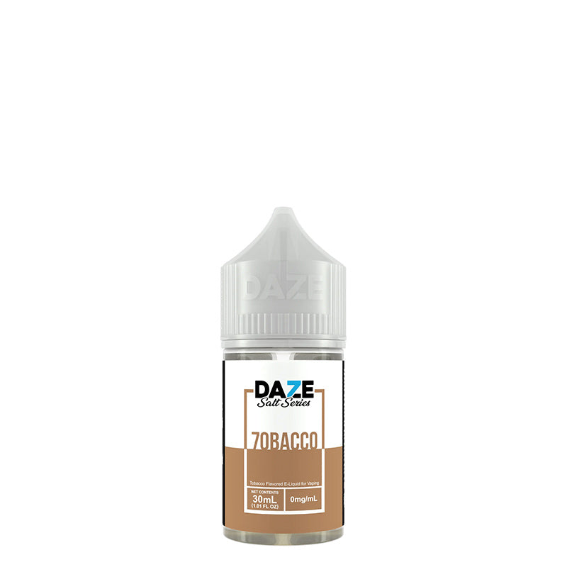 A 30ml bottle of Tobacco 7 Daze TFN Salt - Vaper Corner