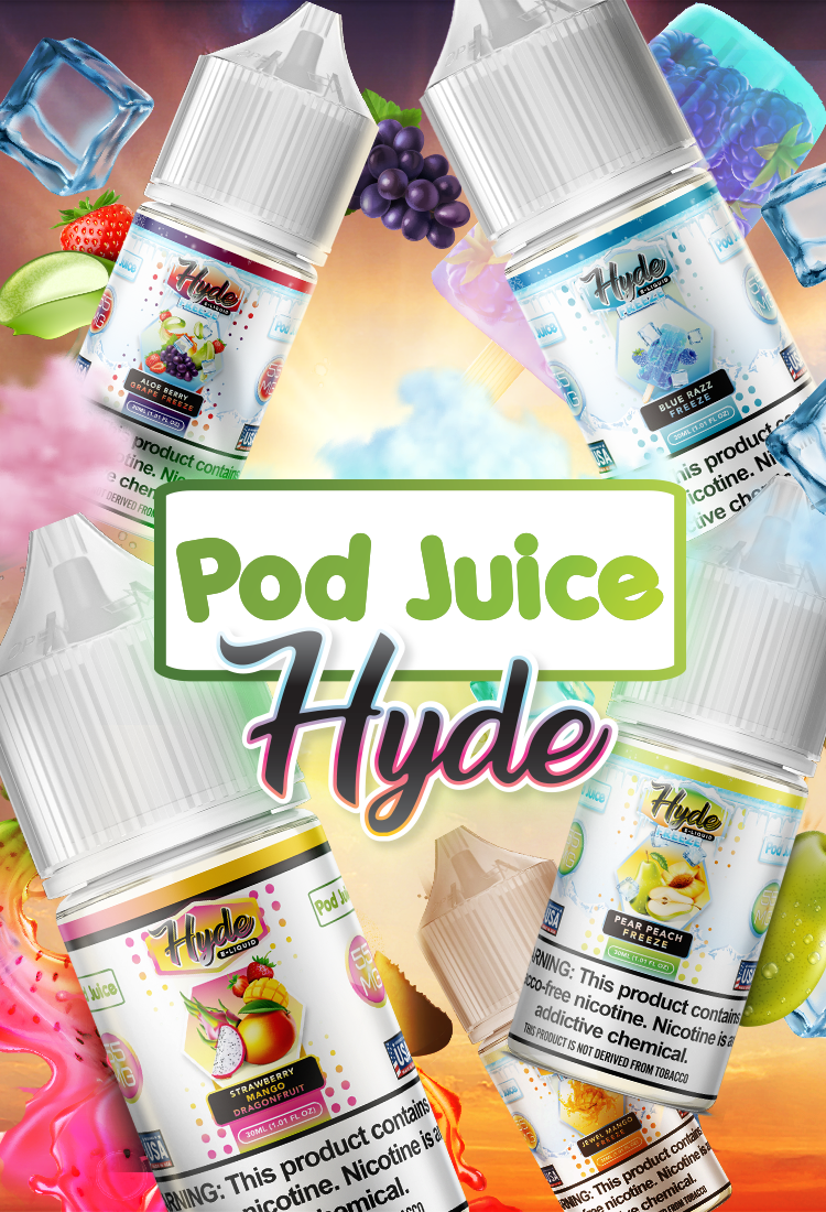 Pod Juice Hyde New Flavors