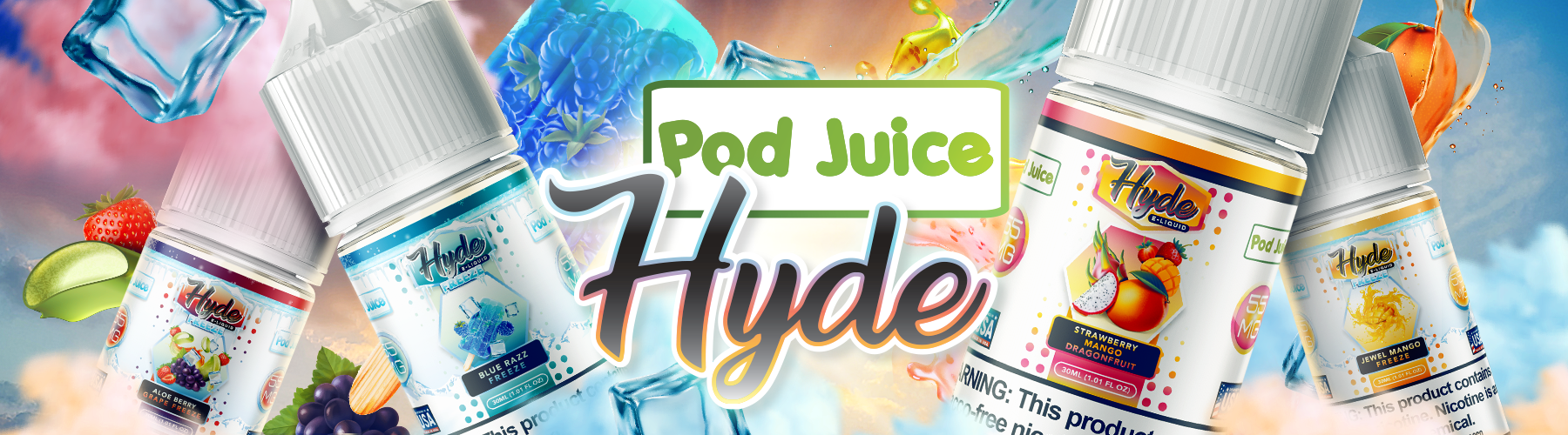 Pod Juice Hyde New Flavors