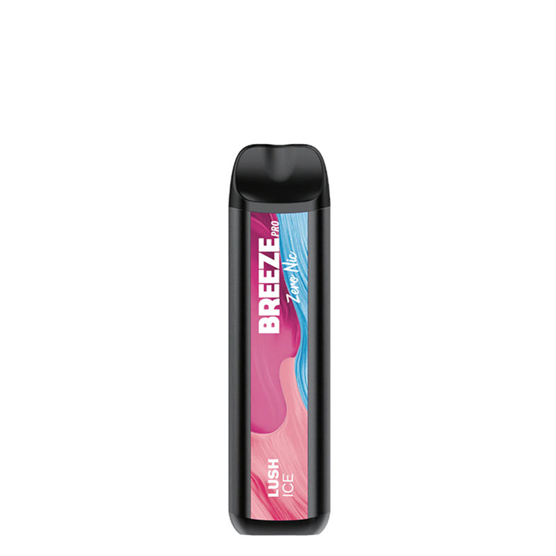 Lush Ice Breeze Pro ZERO Nicotine Disposable - Vaper Corner