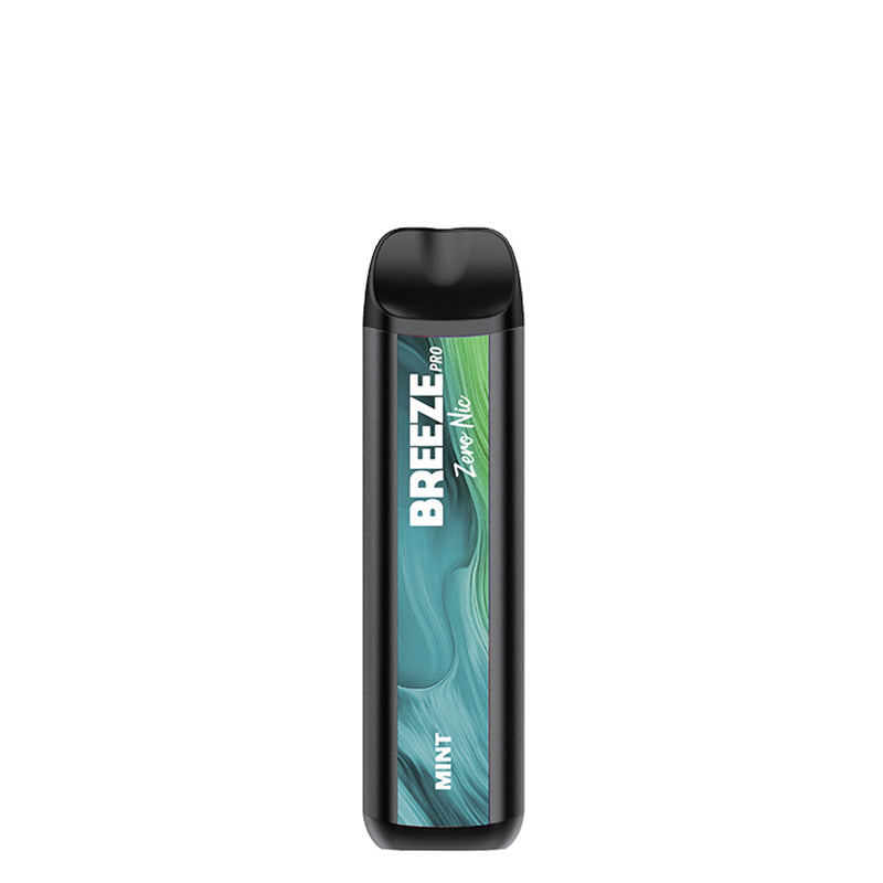 Mint Breeze Pro ZERO Nicotine Disposable - Vaper Corner