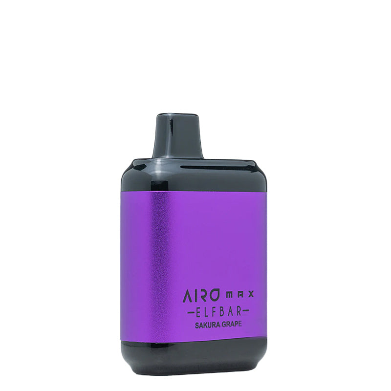 Sakura Grape Elf Bar Airo MAX Disposable - Vaper Corner