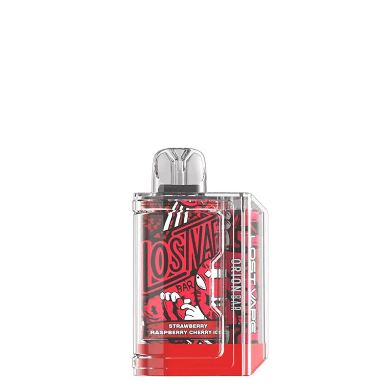 Strawberry Raspberry Cherry Ice Lost Vape Orion Bar 7500 Disposable - Vaper Corner