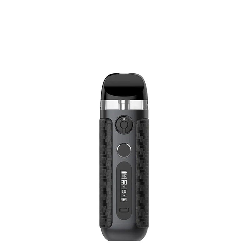 SMOK Novo 5 Pod System Kit Black Carbon Fiber Price with display screen and firing button - Vaper Corner