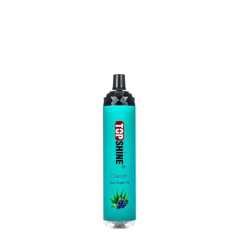 Aloe Grape TopShine Cherub Disposable 4500 Puffs - Vaper Corner