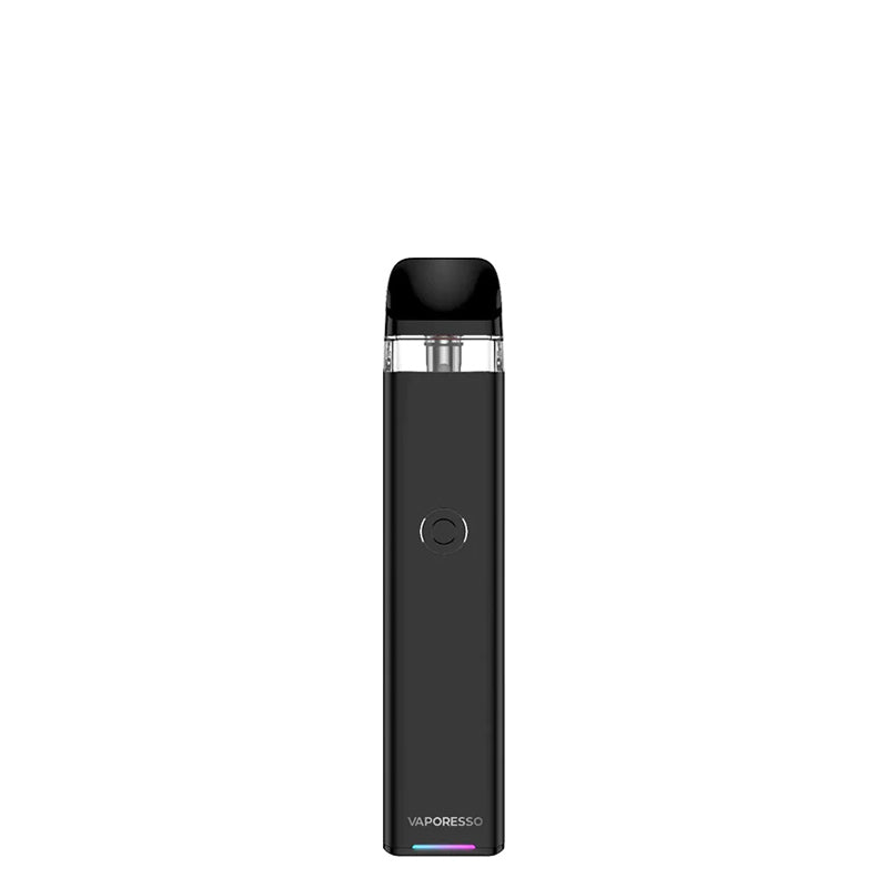 Black Vaporesso XROS 3 Pod System with a firing button - Vaper Corner