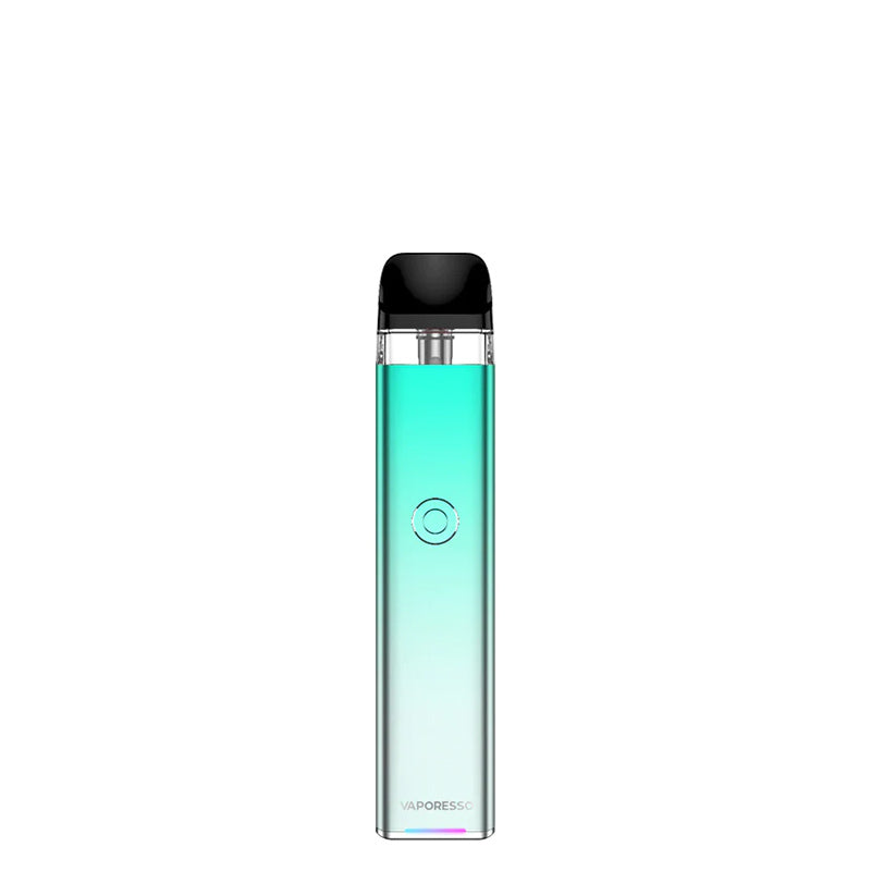 Mint Green Vaporesso XROS 3 Pod System with a firing button - Vaper Corner