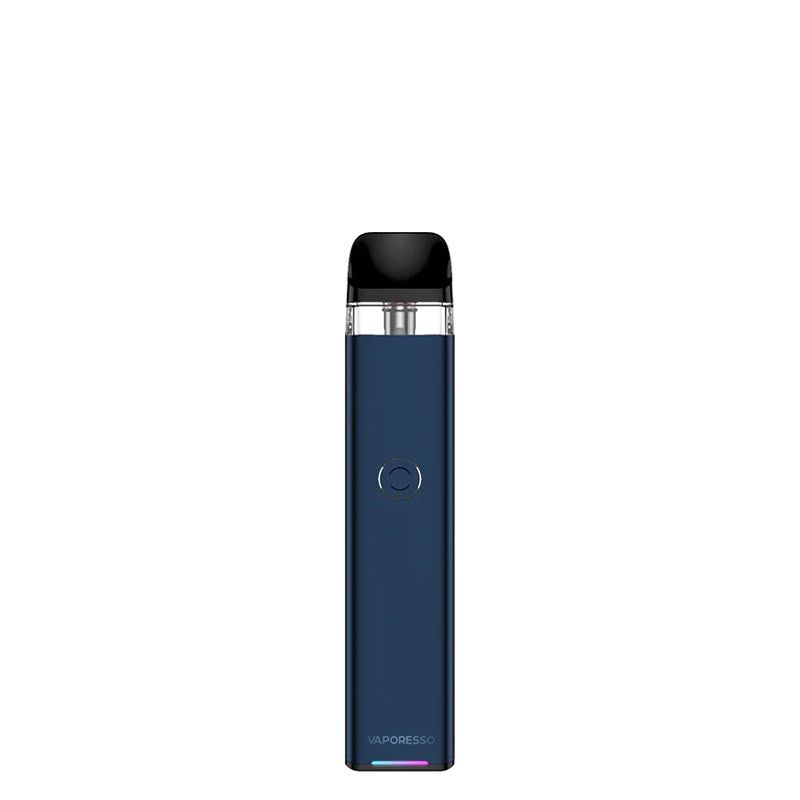 Navy Blue Vaporesso XROS 3 Pod System with a firing button - Vaper Corner