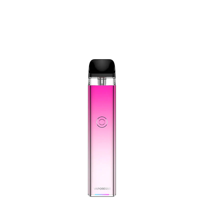 Rose Pink Vaporesso XROS 3 Pod System with a firing button - Vaper Corner