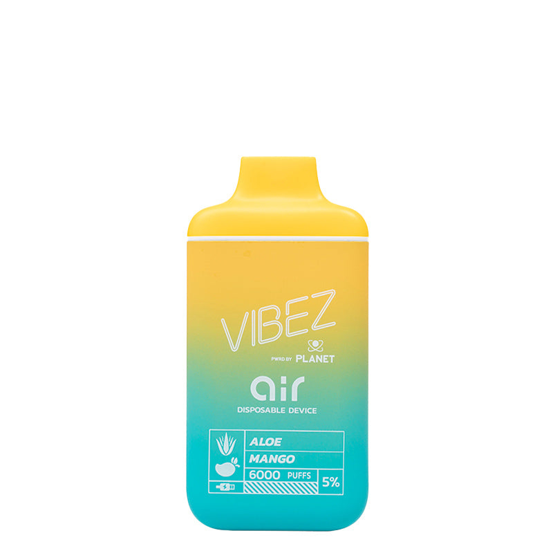 Aloe Mango Vibez Air 6000 Disposable - Vaper Corner