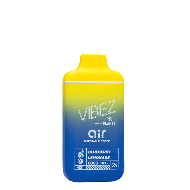 Blueberry Lemonade Vibez Air 6000 Disposable - Vaper Corner