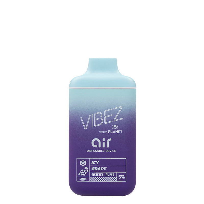 Icy Grape Vibez Air 6000 Disposable - Vaper Corner